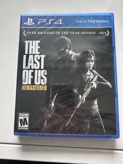 Last Of Us Remastered Sealed