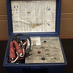 Tools Thermal Engineering Hermeti Check model 2001 testing system