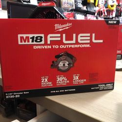 Milwaukee New 61/2” Circular Saw Fuel M18