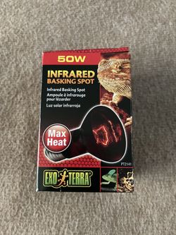 Exo-Terra 50w infrared basking bulb
