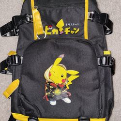 Pokemon Pikachu Backpack with USB Port