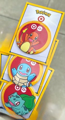 Pokémon Target Pins