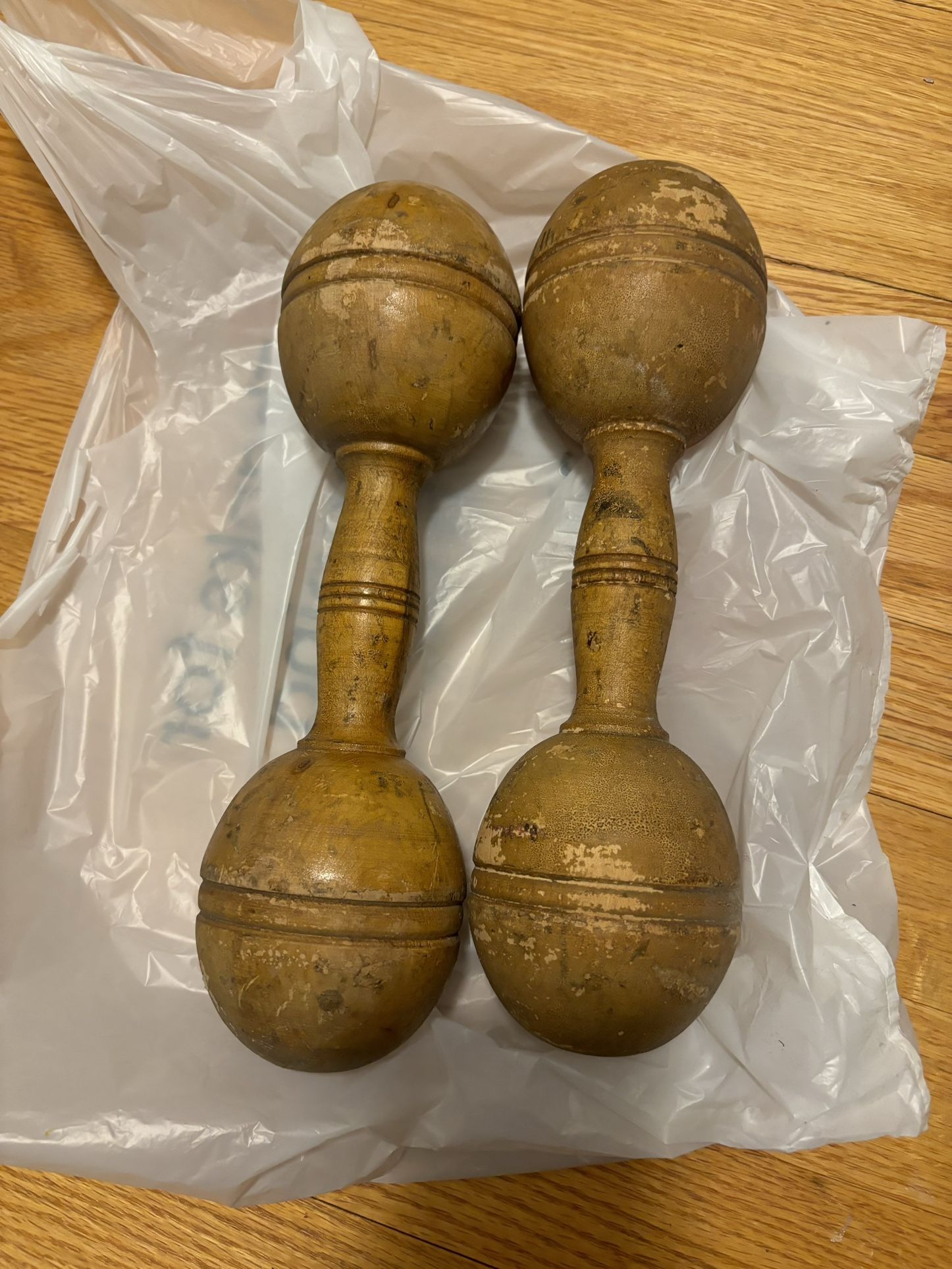 Vintage Set of 1lb Dumbbells