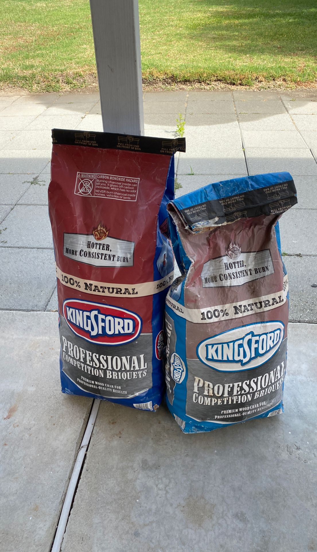 Kingsford Charcoal- Two - 18 lbs bag
