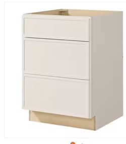 Ready to Assemble Plywood Slim Shaker Drawer Base Kitchen Cabinet