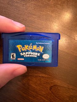 Authentic Pokemon Sapphire Cartridge for GameBoy Advance