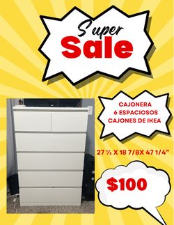 6 Drawers Dresser IKEA