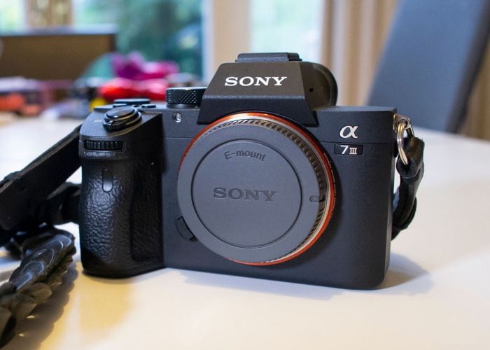 Sony A7III DSLR Camera with Samyang lens