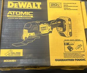 ****Brand New** DEWALT ATOMIC 20V MAX* Reciprocating Saw, One-Handed, Cordless