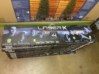 Laser X 4 Blasters