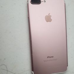 Apple iPhone 7 plus 128 GB UNLOCKED COLOR GOLD ROSE. WORK VERY WELL.PERFECT CONDITION. 