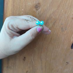 Dark Blue Turquoise Earrings