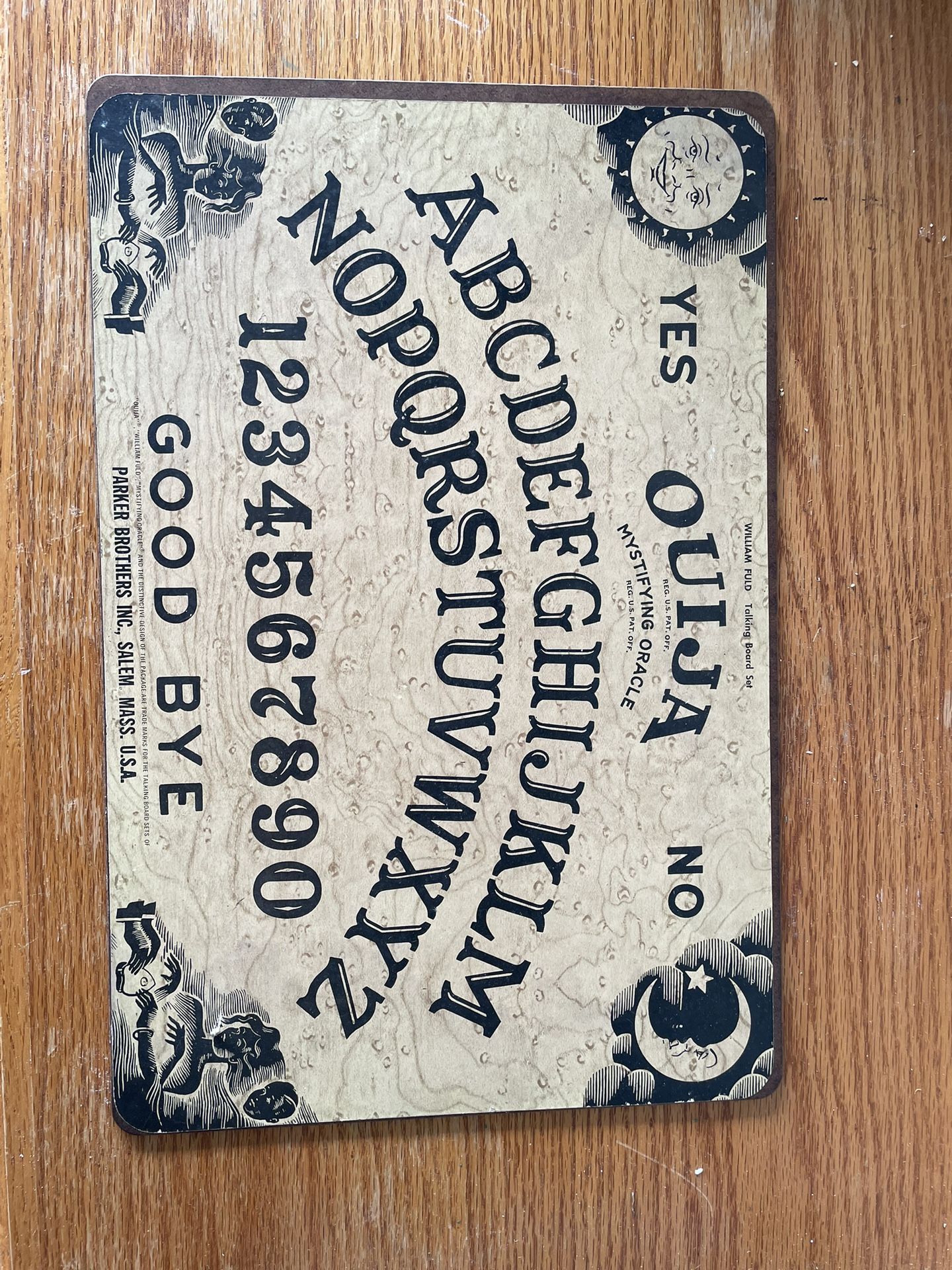 Vintage Ouija Board Only- Halloween Decoration