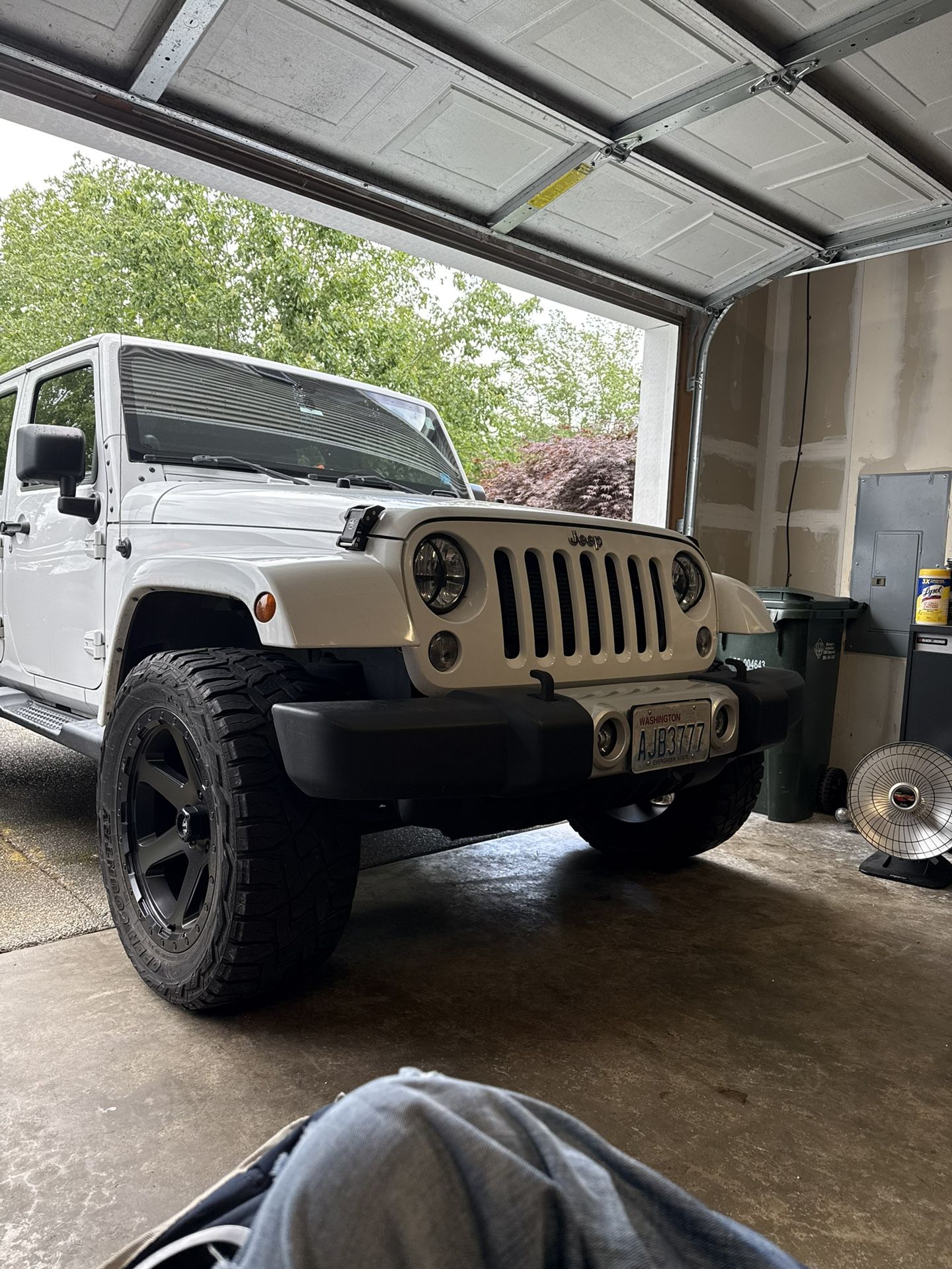 Stock Jeep JK Front Bumper