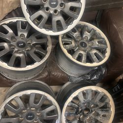 Five 2010 Ford F-150 Raptor  OEM Wheel Rims
