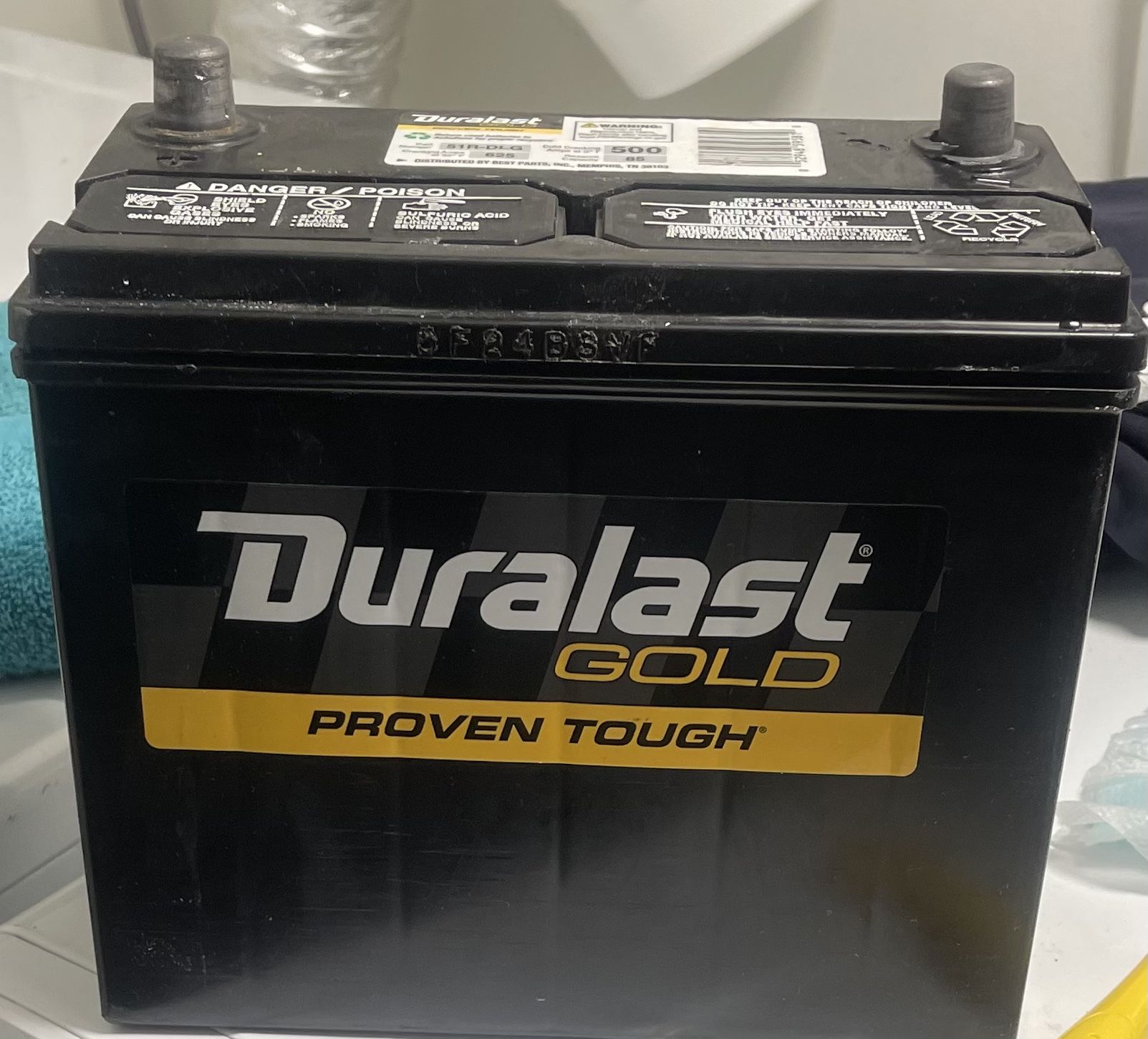 Duralast Gold Car Battery 51r-DLG