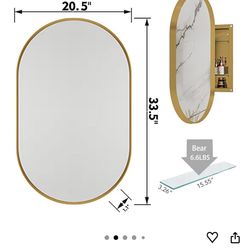 Medicine Cabinet Gold 