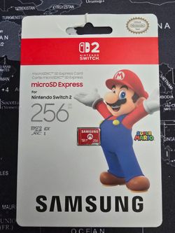 Samsung 256GB microSD Express for Nintendo Switch 2 - NEW / SEALED