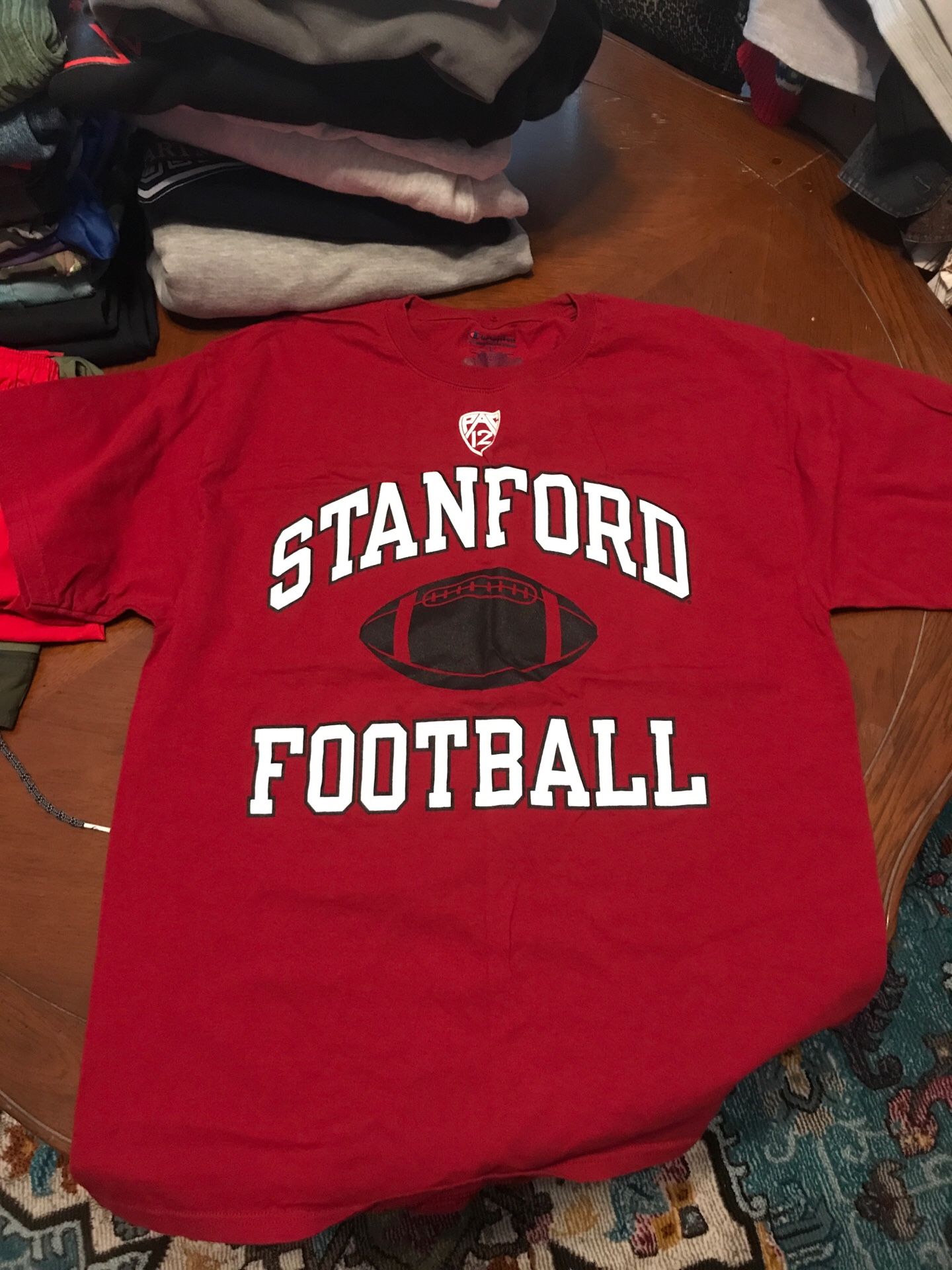 Stanford football tee shirt