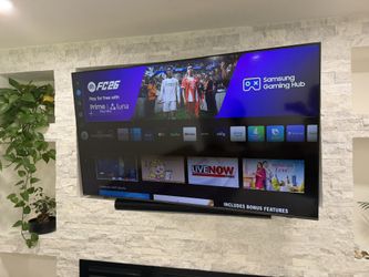 75in LG Tv With Wall Mount .