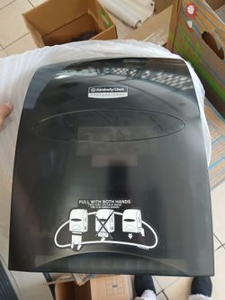 New Kimberly Clark paper towel dispenser