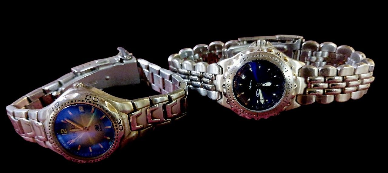 Two Women's Fossil Watches