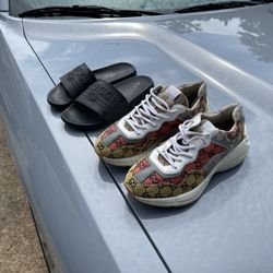 Gucci Ryton Size 8 Gucci Flip Flops Size 9