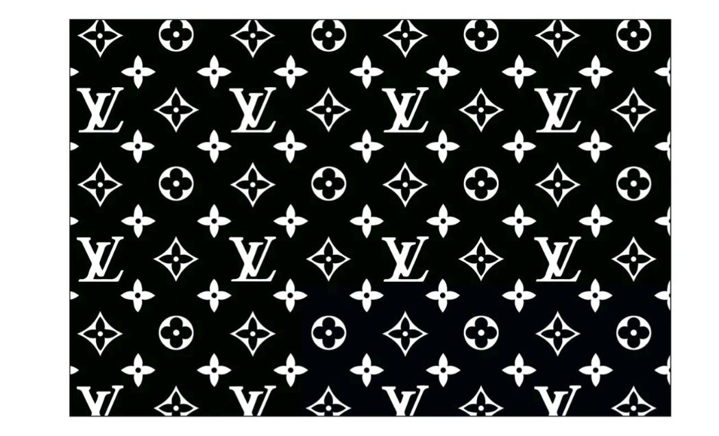 Louis Vuitton Vinyl Painting Stencil 12x8.75