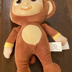 Plush Cocomelon JJ Monkey Doll