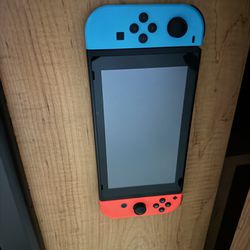 Nintendo Switch With Two Games 
