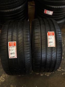 2 Pirelli Used tires 315/30/22
