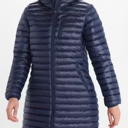 Marmot Avant Featherless Thinsulate Puffer Long Jacket with Hoody