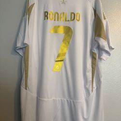 RONALDO #7 Al Nassr Third Away Soccer Jersey 2024/25 Size: XL