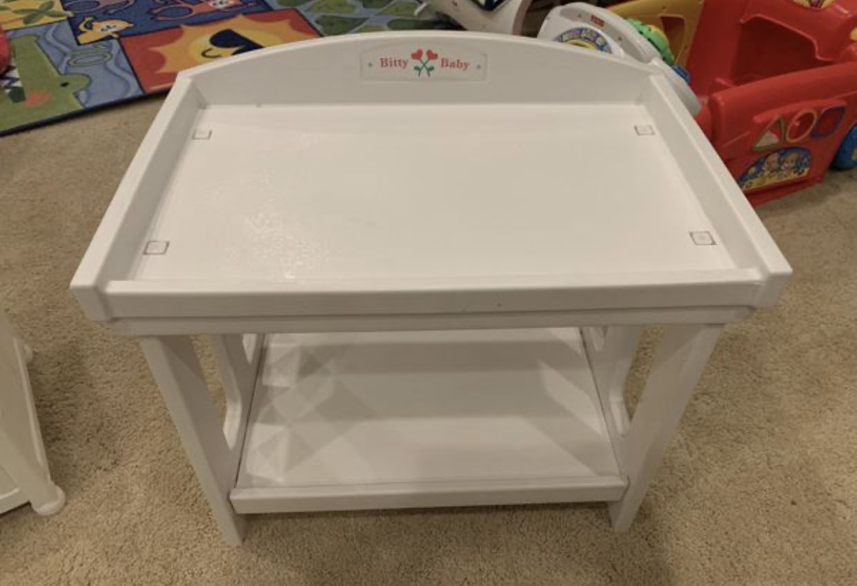 π AMERICAN GIRL changing table! π