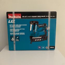 Makita 18V LXT 2-1/2” Straight Finish Nailer 16 GA. TOOL ONLY Usually $400+