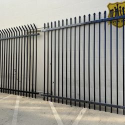 8'×8' iron fence panel