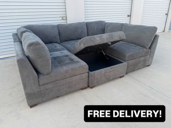 FREE DELIVERY || Costco Thomasville Tisdale 6Pc Modular Sectional