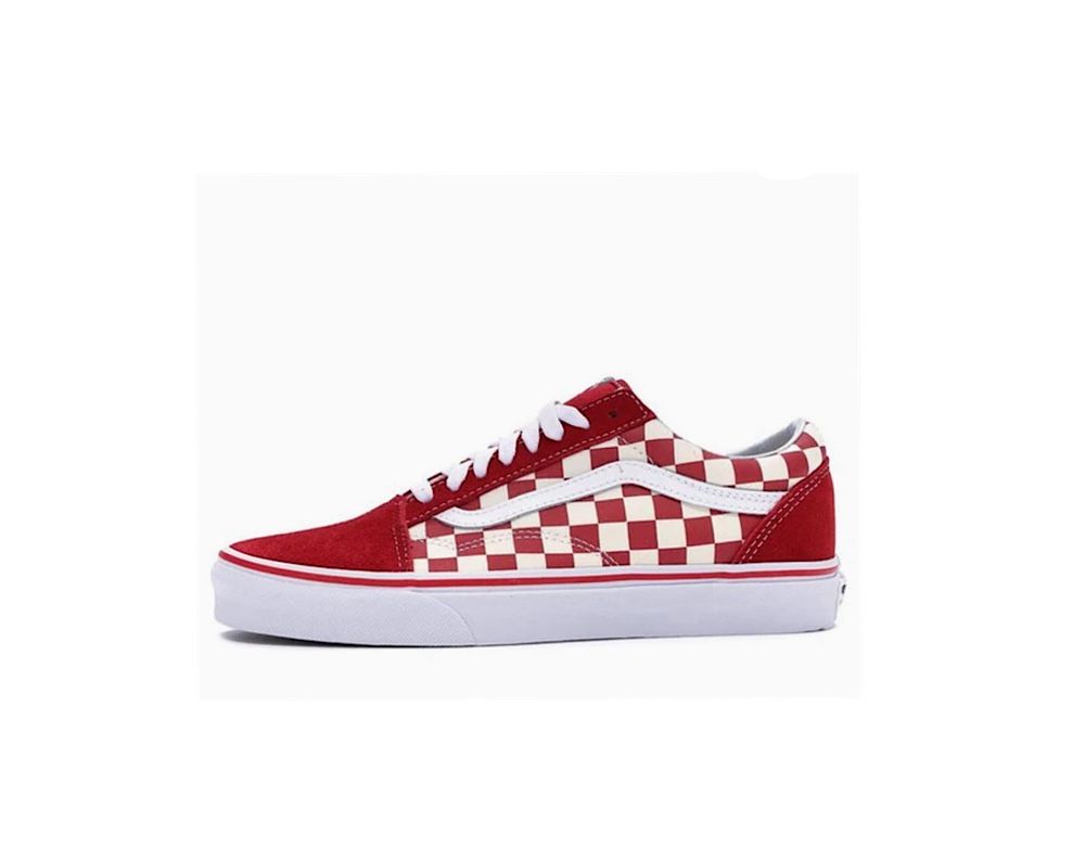 Vans Old Skool 'Red Checkerboard' Sneakers