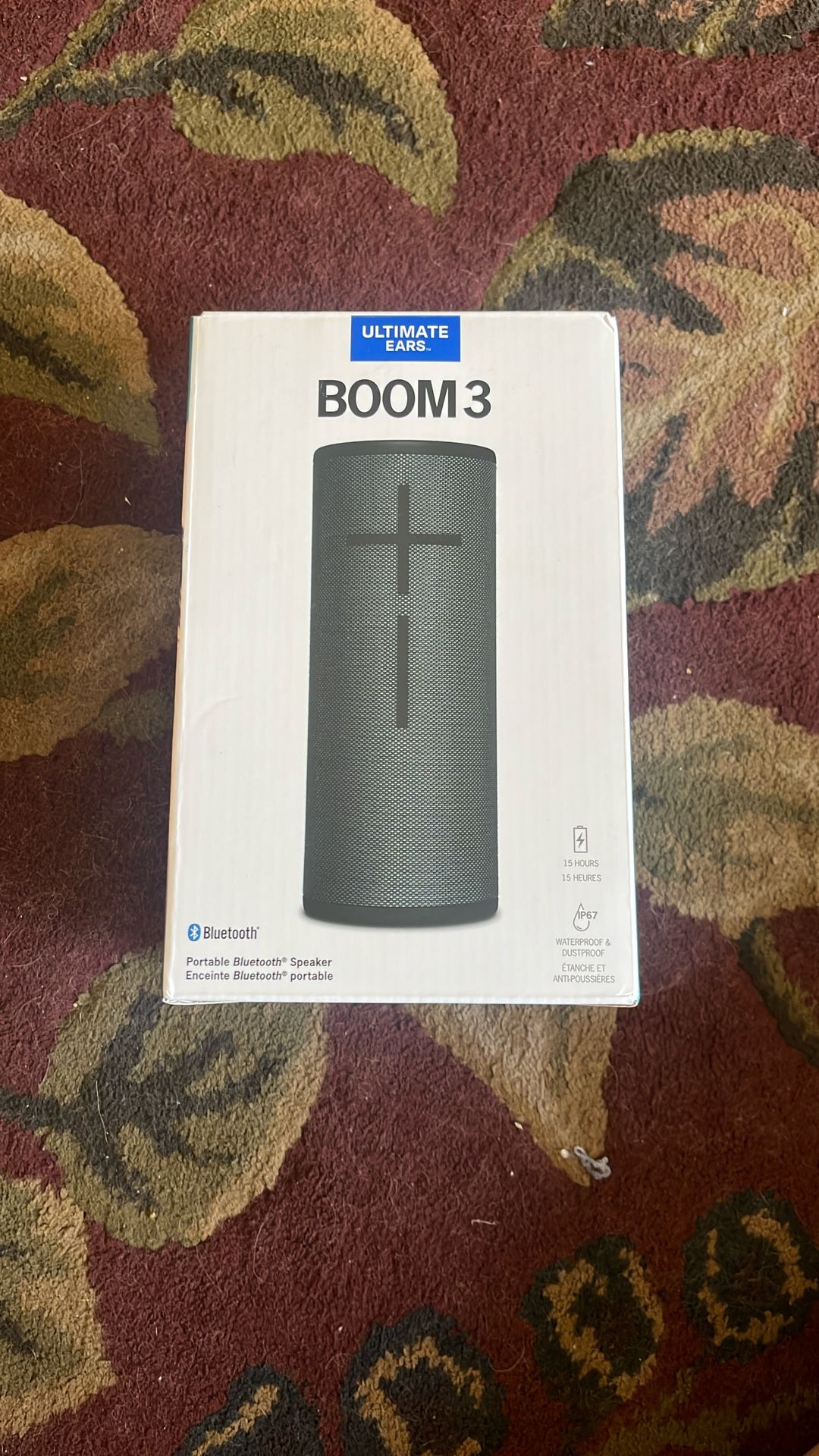 Brand New BOOM 3 ultimate Ears Speaker