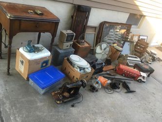 Many vintage antiques for sale