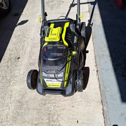 Ryobi 40 Volt 20 Inch Cut Lawnmower