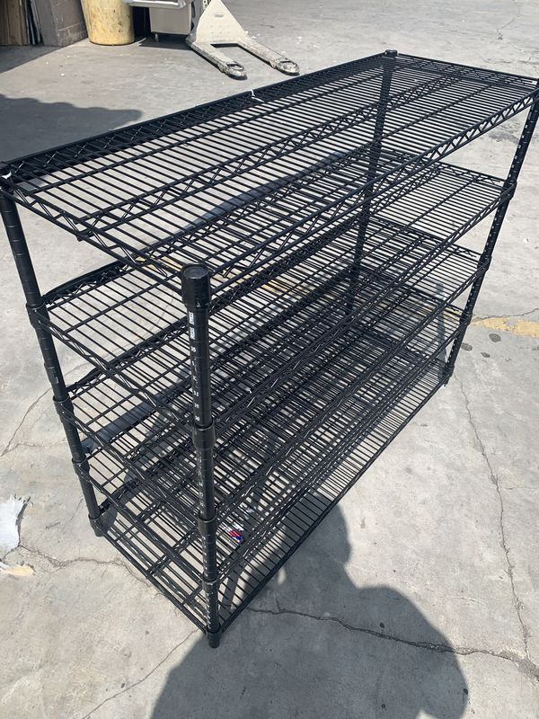 Used wire Shelving 4 tier 18" x 48" for Sale in Grand Terrace, CA OfferUp