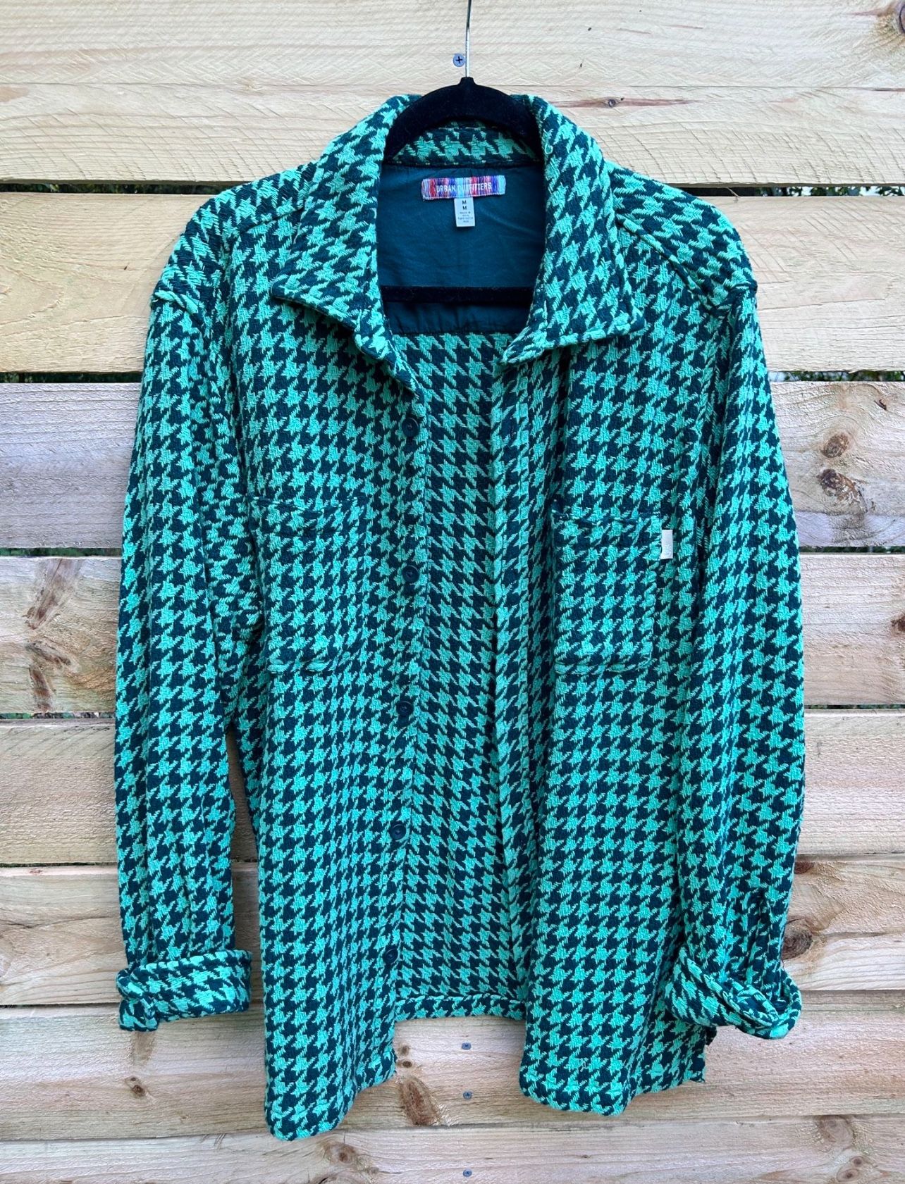 Urban Outfitters Jacket Green /Light Green - Size Medium