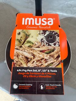 IMUSA 4Pc Fry Pan Set