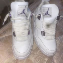 Air Jordan Purple Metallic 4s