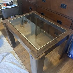 Pair of Glass Side tables