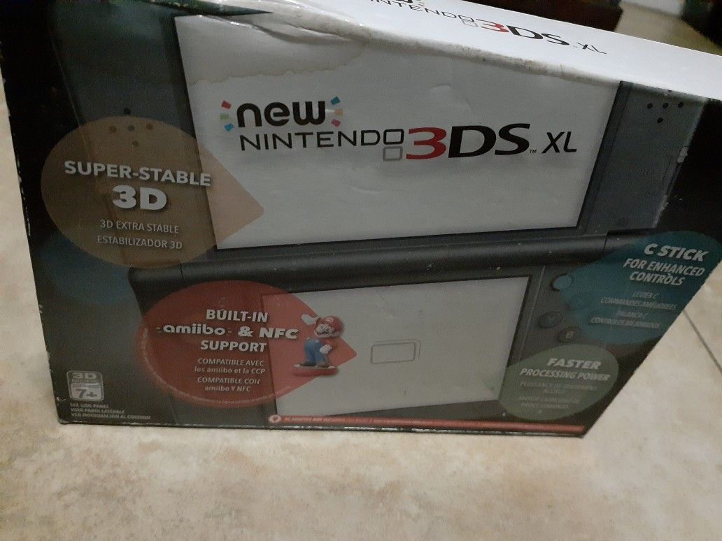 New Nintendo 3ds XL...