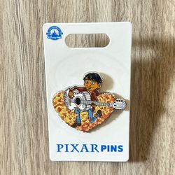 New Disney Pin Coco Miguel Guitar Flowers 2024 Disneyland