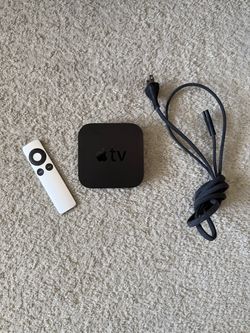 Apple TV 3rd Generation A1469 HD Media Streamer w/ Remote & Power Cord