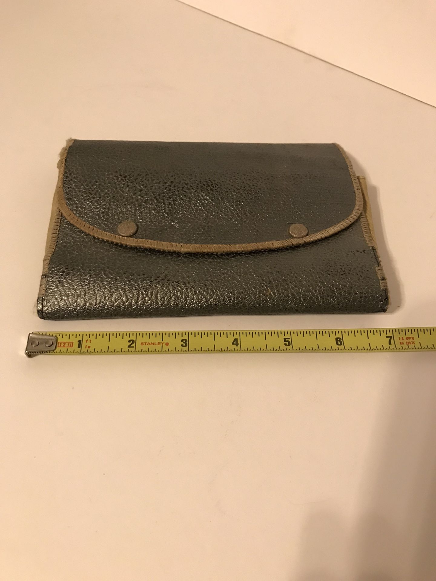 Antique 1920’s Green BakeLite 11 Piece Manicure Vanity Set & Holder